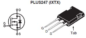 IXTX20N140, Стандартный N-канальный силовой MOSFET